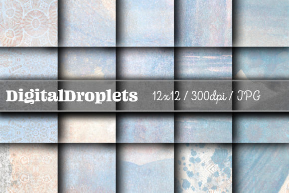 Boho Geom Papers Vol. 137: Versatile Textured Backgrounds