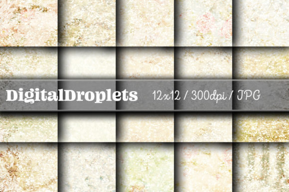 GoldenVintageGarden Vol. 25: Vintage Textures for Modern Design