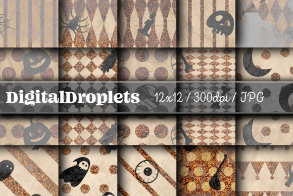 Halloween Papers Vol. 1: A Gothic Design Collection