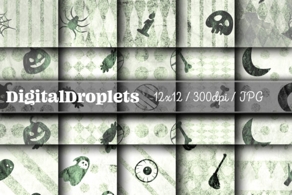 Halloween Papers Vol. 20: Gothic Texture for Modern Design